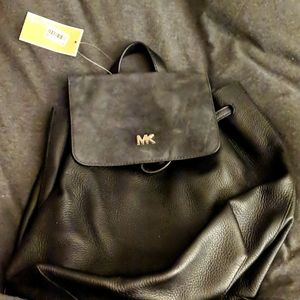 Michael kors leather backpack